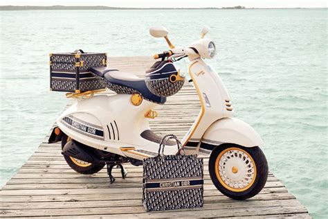 how much is vespa christian dior|Vespa 946 scooter price.